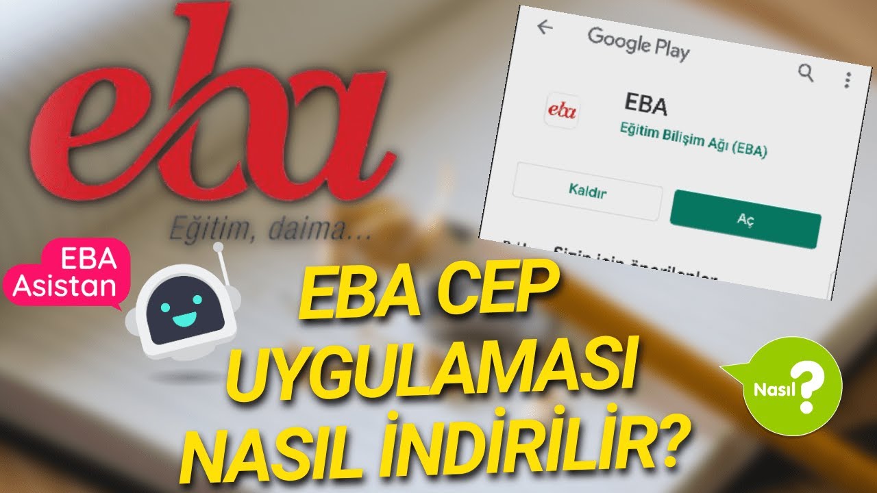  EBA Uygulaması Nasıl Kurulur?