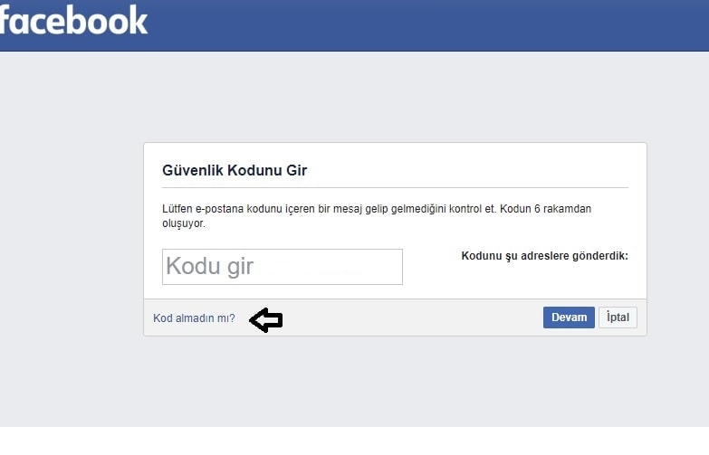 Facebook Dogrulama Kodu - Facebook Hesabı Nasıl Açılır?